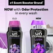 Downy Unstopables Laundry Scent Booster Beads, Lush Scent, 18.2 oz