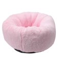 thumbnail image 1 of Winter Keeping Warm Plush Pet Soft Mat Sleeping Pad Bed Dog Cat Puppy Round Cushion Nest AccessoryPink, 1 of 4