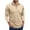 F54-Beige, variant on FYDUU Mens Classic Golf Shirt Men's Slim Fit Shirt Casual Long Sleeve Button Down Collar Tops Fall Winter Comfortable Stylish Golf Shirts Casual Classic T-Shirt