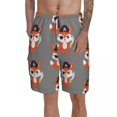 thumbnail image 1 of Shorts de Bain Pirate en Polyester Motif Maillot de Bain Homme, 1 of 5