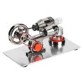thumbnail image 3 of High Temperature Resistance Stirling Engine, Bright Experiment Model, Racture Resistance For Kids Adults, 3 of 8