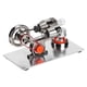 thumbnail image 2 of Modelo De Experimento, Motor Stirling, Enseñanza De Plata Exquisita, Regalo Para Niños Adultos Cergrey Educational Toy, 2 of 8