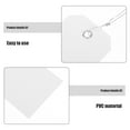 thumbnail image 3 of 100 Pcs Suitcase Tags Luggage for Suitcases Blank Decorations Travel Label White, 3 of 8