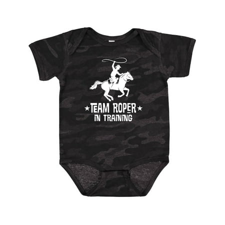 

Inktastic Team Roper in Training Cowboy Gift Baby Boy Bodysuit