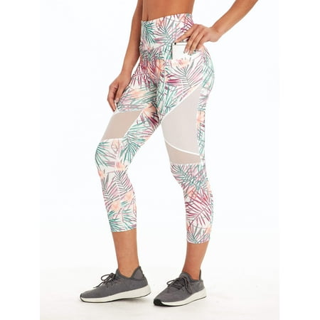 Fair Isle Legging - Women's Active Palms Mid Calf 22'' Capri Legging