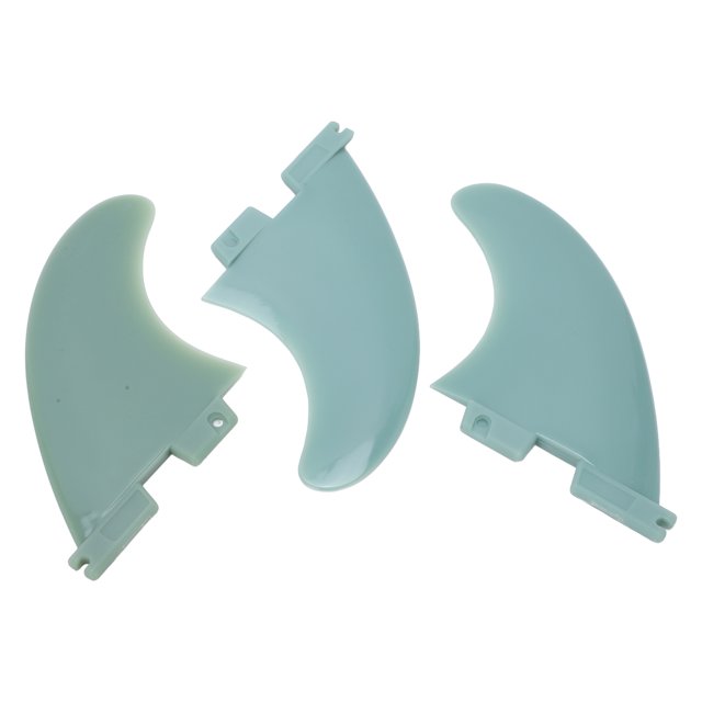 Thruster Fin Set, 3pcs PVC Universal Surfing Fins For Longboard Accessories