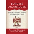 thumbnail image 1 of Pre-Owned Burgess Unabridged: A Classic Dictionary of Words You Have Always Needed (Hardcover) 0802716466 9780802716460, 1 of 1