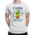 thumbnail image 2 of Capri Limoncello Cocktail Art Men's T-shirt, 2 of 3