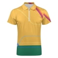 thumbnail image 4 of Carousel of Progress Wall Men Zipper T-shirt Summer Casual Short Sleeve T-shirt Top, 4 of 7