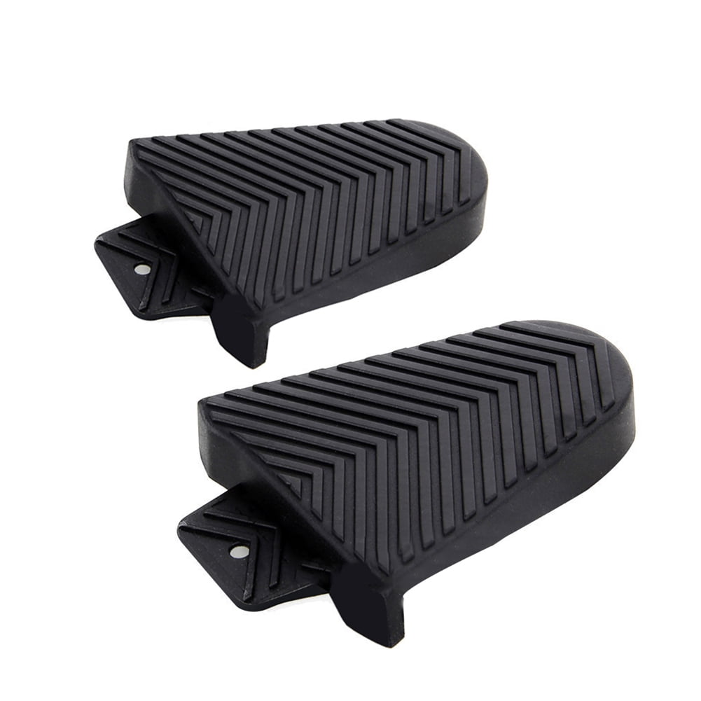 GoFJ One Pair Quick Release Rubber Bicycle Pedal Cleats Covers for Shimano SPDSL