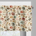 thumbnail image 3 of Ambesonne Vintage Valance Pack of 2, Nostalgic Retro, 54"X12", Multicolor, 3 of 5