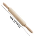 thumbnail image 3 of Cqxid Bakeware Under $10 Wooden Rolling Pin Face Stick Dumpling Activity Solid Wood Rolling Pin Wood Baking Tools Baking Tool, 3 of 4