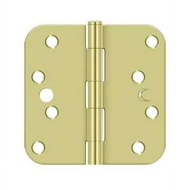 Deltana S44r5bk2d-s Radius Hinge, Zinc Dichromate Plated