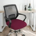 thumbnail image 2 of Elastic Stretch Office Chair Covers Super Fit Polyester Slipcovers for Computer Desk Chairs, Anti-Dust Removable Washable Seat Protector Cover for Home Office Kitchen Dining Furniture, 2 of 6