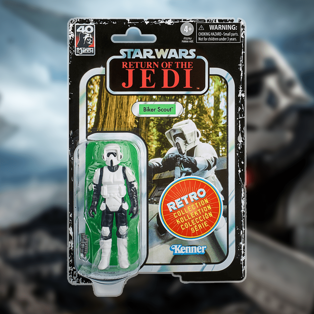 Star Wars Retro Collection Biker Scout