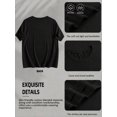 thumbnail image 2 of 【New Arrival】Trust No One Eyes Graphic T-Shirt, Streetwear Portrait Crewneck Short Sleeve Tee, Edgy Unisex Casual Top, 2 of 11