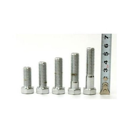 Drag Specialties Replacement Hex-Head Bolts 3/8"-16 X 13/4" Chrome DS-190623