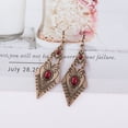 thumbnail image 4 of Zhuge Unique Retro Bohemian Dangle Drop Earrings, Women's Vintage Stylish Fashion Ear Jewelry,Style 49, 4 of 4
