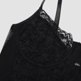 thumbnail image 4 of Lingerie for Women Apparel for Women Lace Bralette Camisole Top with Strappy Design for Home Casual Comfort All Season Black XS, 4 of 8