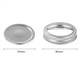 thumbnail image 4 of 40X Tapas y Anillos de Frascos de Vidrio para Frascos de Conservas con Forma de Bola Tapas de Boca , Tipo Partido una Prueba de Fugas, 4 of 8