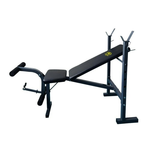 Banco para pesas reclinable con rack Athletic Works WMW-2110