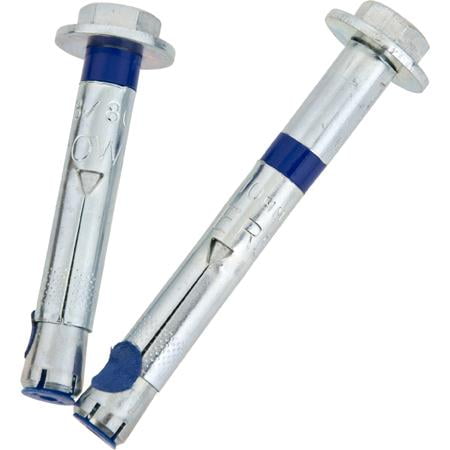 Powers-Bolt Hex Head Five Piece Power Bolts CS-Size:0.375" x 3"