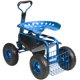 thumbnail image 5 of Asiento de trabajo Rolling Garden VEVOR con ruedas azul, 5 of 5