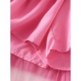 thumbnail image 6 of Liacowi Women's Summer Long Mesh Skirt Solid Color Sheer Flowy Skirt for Travel, Beach, Photography, 6 of 7
