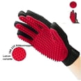 thumbnail image 2 of Passti Premium Fellpflegehandschuh für Hunde und Katzen - 2 Stück für Links- und Rechtshänder - Massagehandschuh - Haarbürste - Tierhaare entfernen MFZFUKR LL-0628, 2 of 6
