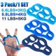 thumbnail image 2 of 3PCS Finger Gripper Silicone Hand Gripper Resistance Band Finger Expander Train, 2 of 4