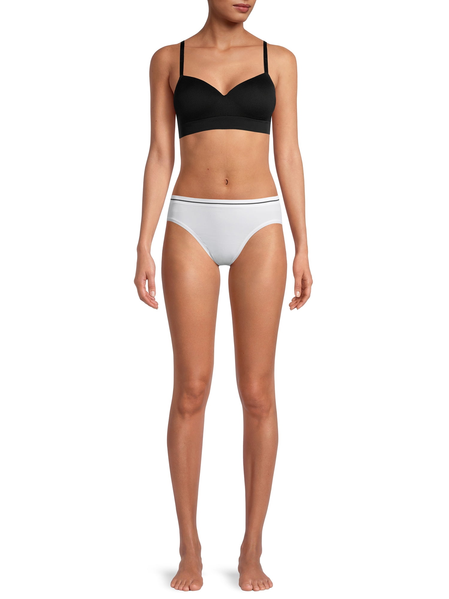 Buy Best Fitting Panty Women's Seamless HiCut Panties, 6Pack Online