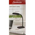 thumbnail image 3 of Lámpara de escritorio Sunbeam con cuello flexible, luz LED ajustable, negra, 3 of 7
