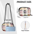 thumbnail image 4 of FORMRS Mini Crossbody Bag for Women Adjustable Rope Shoulder Casual Phone Purse, Beige Jam Jars, 4 of 7