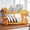 Golden Honey, variant on 2-Tier Dish Rack, Space-Saving Design, Durable Plastic and Chrome-Plated Wire, Easy Assembly (Delicious Red)