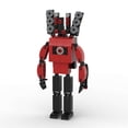 thumbnail image 3 of Bloque de construcción Moc, inodoro, hombre contra hombre monitor, bloque de construcción, juego de inodoro Skibidi, juguete de bloques de construcción, 3 of 5