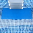 thumbnail image 2 of Swimming Pool Ladder Mat - Protective Pool Ladder Pad Step Mat with Non-Slip Texture, Blue Medium Pool Step Mat, Pool Liner Protection Mat 24 inch X 9 inch, 2 of 7