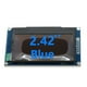 thumbnail image 2 of sweethay Módulo OLED Pantallas LCD Puerto I2C/IIC Módulos de pantalla autoiluminados Pantalla LED de ajuste Pantallas autoluminosas Electrónica Azul 7 pines, 2 of 6