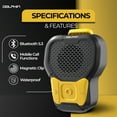 thumbnail image 3 of Dolphin Audio CLP-10 Portable Wearable Waterproof Bluetooth Speaker with Magnetic Clip (Black), CLP-10BLK, 3 of 13