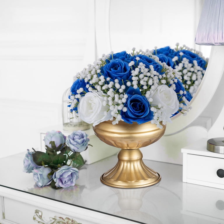 Fake Flower Leaf Box Met Stengels - Faux Silk Rose Voor Diy