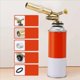 thumbnail image 4 of 2X Antorcha de Soldadura Quemador de Gas Llama Herramienta Soplador de Cobre Puro Suministros de Soldadura de Gas Barbacoa de Encendido Automático de Cocina, 4 of 5