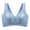Blue, variant on QLEICOM Everyday Bras for Women, Women's Comfort Lift Wirefree Bras Underwear Removable Shoulder Strap Daily Comfort Bra Underwear Bras No Underwire Black Cup 46/105BCD