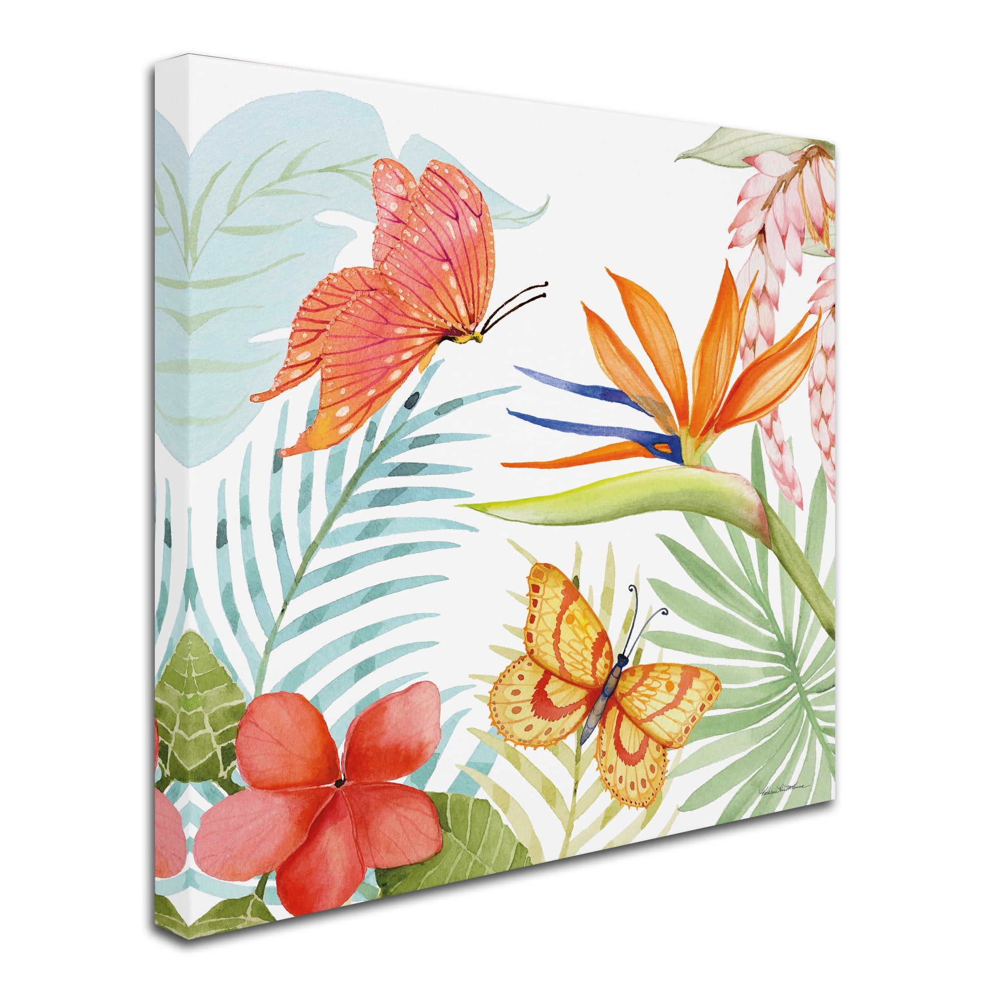 Trademark Fine Art 'Treasures of the Tropics IV' Canvas Art by Kathleen Parr McKenna