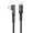Cable Length:1m Color:Black, variant on Type C to Type C Braided 100W Charging Cable for Desk Home Travel Use Daily