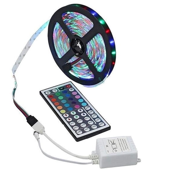ANCHEER 65.6FT Multicolor RGB LED Strip Lights - Waterproof, Remote Control Color Changing Lights for Room, Bedroom, Kitchen, Yard, Party (65.6 FT)
