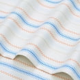 thumbnail image 5 of Mainstays by Becky G. & Alejandra 3-Piece Multicolor Woven Stripe Super Soft Microfiber Bed Sheet Set, Twin-XL, 5 of 10