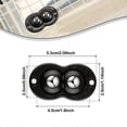 thumbnail image 2 of Petite Roulette,8 pcs Mini Roulettes Pivotantes Auto-Adhsives,Petite Roulettes Pivotantes,360 Degrs Poulie Mobile Rotative 2 Roulettes, Adaptes Diver, 2 of 5