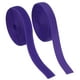 thumbnail image 1 of Cinta de gancho y bucle para coser Uxcell, 2 piezas de tiras de sujetador de nailon no adhesivas de 5 yardas púrpura, 1 of 7