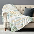 thumbnail image 3 of Yibo Bridesmaid Gifts Blanket Flannel Soft and Comfortable Anti-static Bed Sofa Blanket, 3 of 7