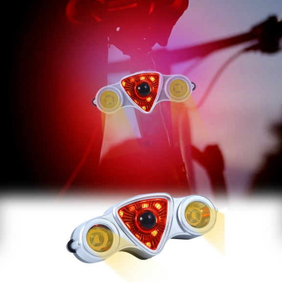 SNGMN Bike Lights For Night Riding - 11 LEDs 6 Modes USB Rechargeable Bicycle Headlight & Tail Light, IPX4 Waterproof, MTB Light