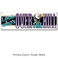 thumbnail image 5 of 12 Pack Beistle Look Who's Over The Hill Birthday Sign Banner, 5 of 6
